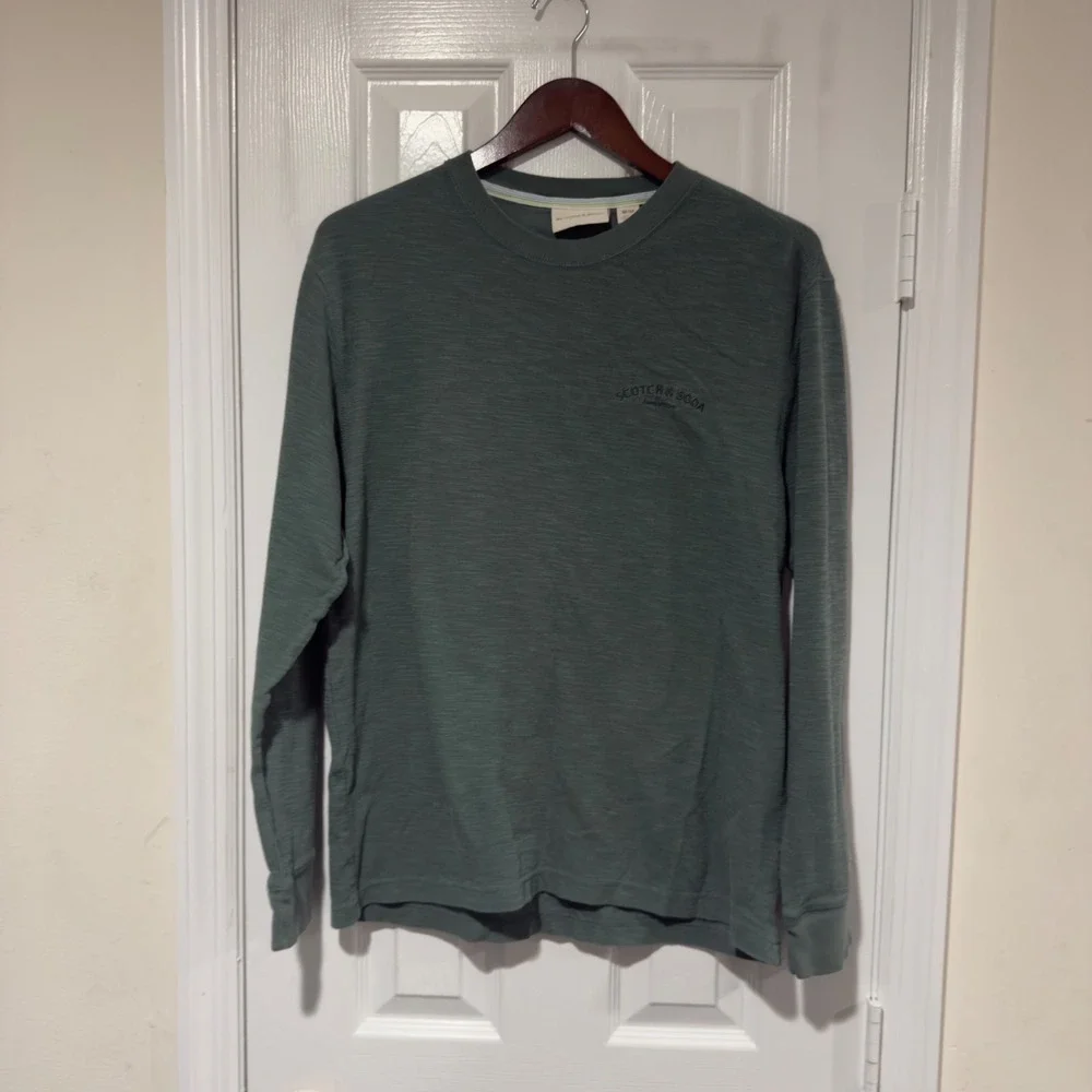 Scotch & Soda Amsterdam Long Sleeve Crewneck Top Size M‎